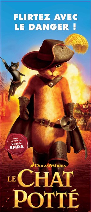 Affiche de Le Chat Potté en 3D et 2D + La féerie des eaux