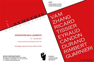 Affiche de Lauréats du 19e concours d'art contemporain