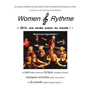 Affiche de Women & Rythme | 2013, une année autour du monde