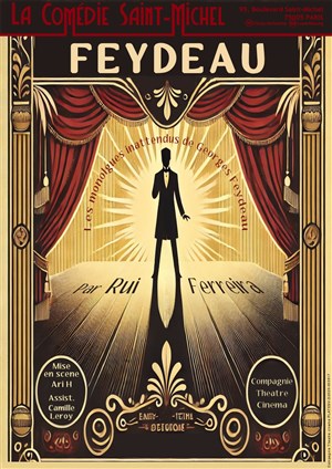 Affiche de Les monologues inattendus de Feydeau