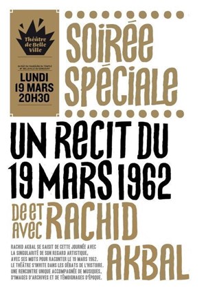 Affiche de Un récit du 19 mars 1962