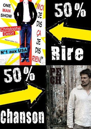 Affiche de 50% Rire - 50% Concert