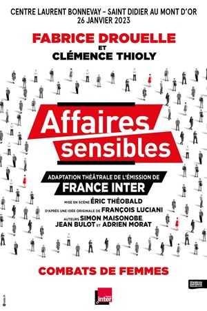 Affiche de Affaires sensibles, combats de femmes