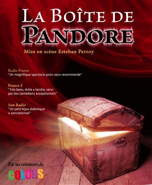 Affiche de La Boîte de Pandore : le spectacle d'impro par l'équipe de Colors