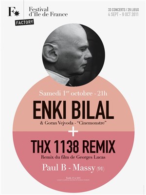 Affiche de Factory - Enki Bilal + THX1138 remix
