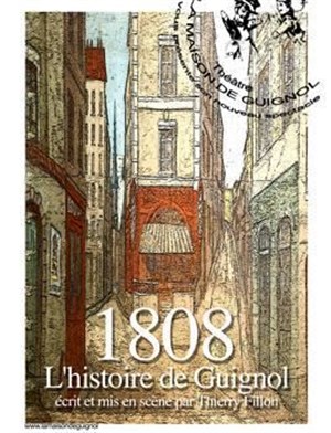 Affiche de 1808, l'Histoire de Guignol