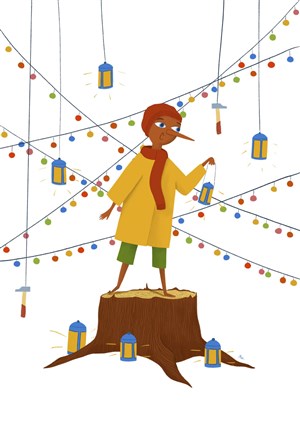 Affiche de Pinocchio ses premiers pas