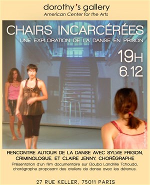 Affiche de Chairs incarcérées : une exploration de la danse en prison