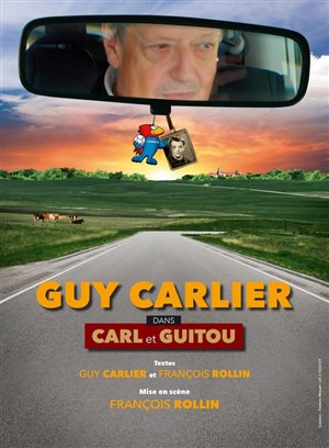 Affiche de Guy Carlier dans Carl et Guitou