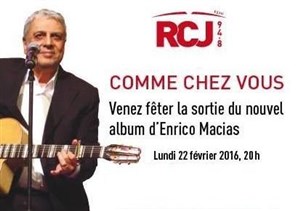 Affiche de Comme chez vous - Soirée spéciale Enrico Macias
