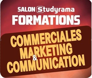 Affiche de Salon Studyrama des Formations Commerciales / Marketing & Communication