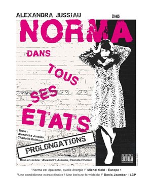 Affiche de Alexandra Jussiau dans Norma dans tous ses états