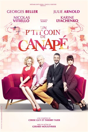 Affiche de Un p'tit coin de canapé | avec Georges Beller et Julie Arnold