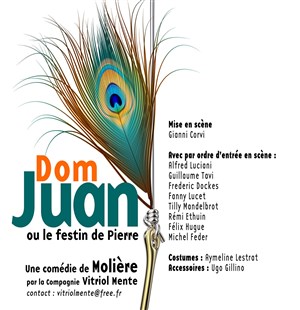 Affiche de Dom Juan ou le festin de pierre