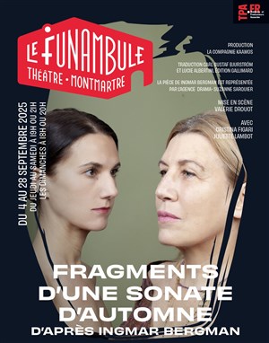Affiche de Fragments d'une sonate d'automne