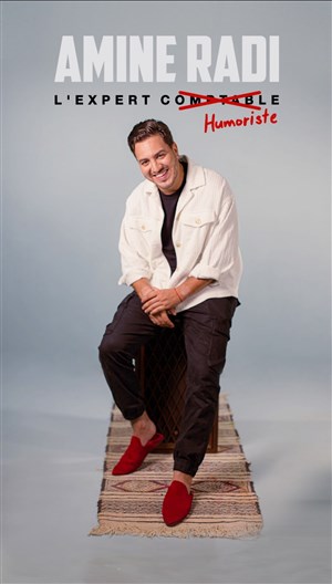 Affiche de Amine Radi dans l'Expert Humoriste