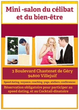 Affiche de Mini-salon du célibat et du bien-être de Paris