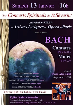 Affiche de Les Artistes et Solistes Lyriques de l'Opéra de Paris