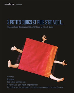 Affiche de 3 petits cubes et puis s'en vont