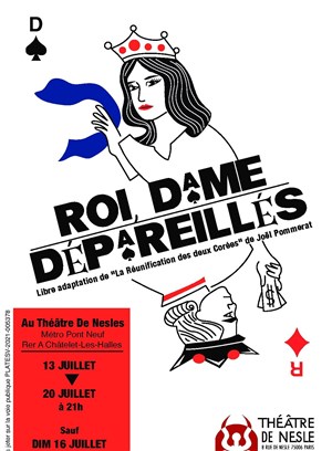 Affiche de Roi, dame dépareillés