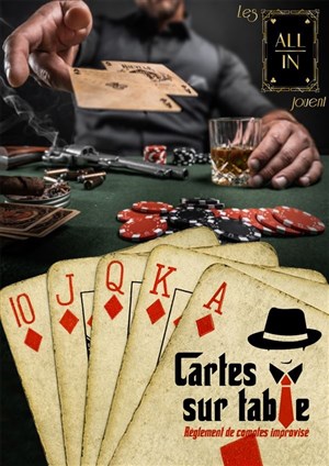 Affiche de Cartes sur table