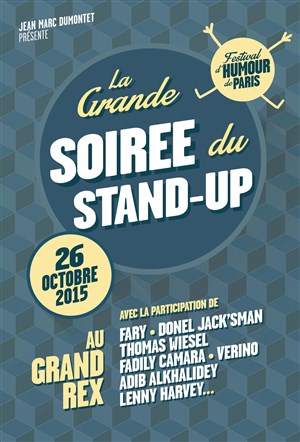 Affiche de La grande soirée du Stand Up