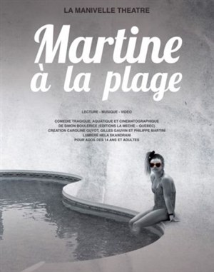 Affiche de Martine à la plage