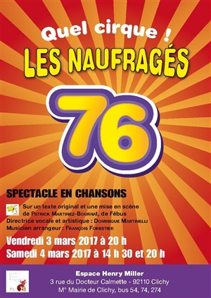 Affiche de Les naufragés 76 - Quel cirque !