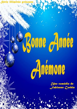Affiche de Bonne année Anémone