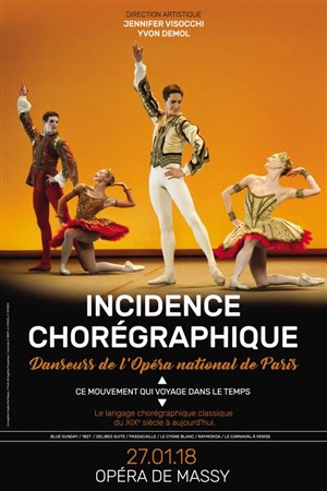 Affiche de Incidence Chorégraphique