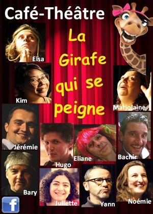 Affiche de La Girafe qui se peigne