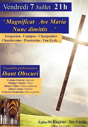 Affiche de Magnificat - Ave Maria - Nunc dimittis...