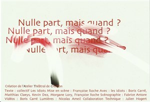 Affiche de Nulle Part, Mais Quand ?