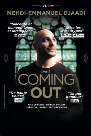 Affiche de Mehdi Djaadi dans Coming-out