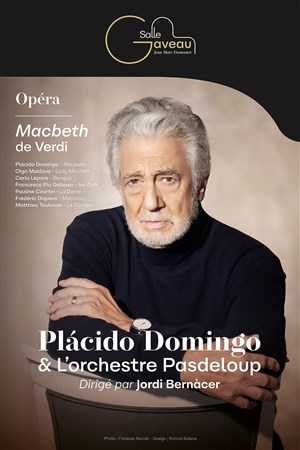 Affiche de Placido Domingo dans Macbeth