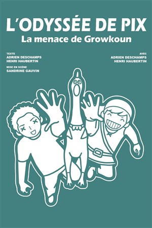 Affiche de L'Odyssée de Pix, la menace de Growkoun