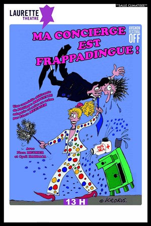 Affiche de Ma concierge est frappadingue