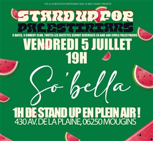 Affiche de Stand up for palestinians