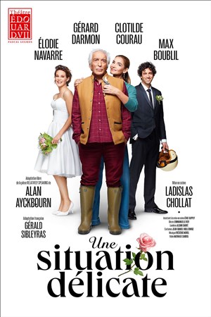 Affiche de Une situation délicate | avec Gérard Darmon, Clotilde Coureau, Max Boublil, Elodie Navarre