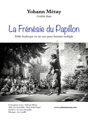 Affiche de Yohann Métay dans La frénésie du papillon