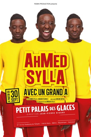 Affiche de Ahmed Sylla dans Avec un grand A