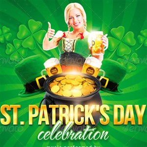 Affiche de Saint Patrick Party