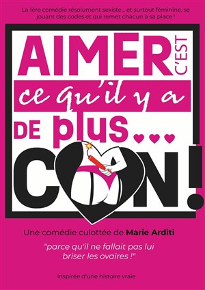 Affiche de Aimer c'est qu'il y a de plus... con !