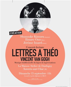 Affiche de Lettres à Theo - Van Gogh | Concert-lecture