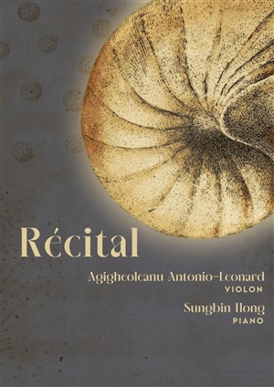 Affiche de Récital international de musique sacrée piano et violon