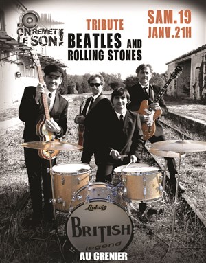 Affiche de Beatles & Rolling Stones