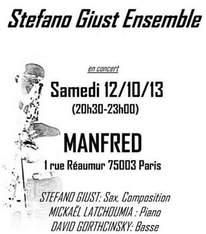 Affiche de Stefano Giust Ensemble