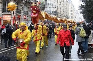 Affiche de Visite guidée : Le quartier chinois, jour de la procession du nouvel an | Par Pierre-Yves Jaslet
