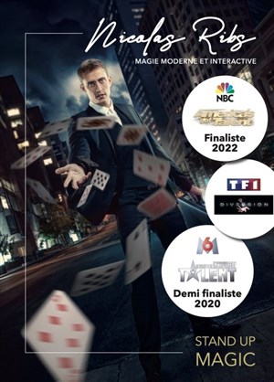 Affiche de Nicolas Ribs dans Stand Up Magic