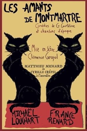 Affiche de Les amants de Montmartre